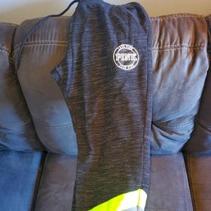 Pink brand stretchy joggers.